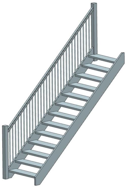 Houten trap op maat *goedkoopste van nederland*, Doe-het-zelf en Verbouw, Ladders en Trappen, Nieuw, Trap, 2 tot 4 meter, Ophalen of Verzenden