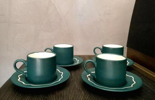 4 nieuwe speciale kop en schotels Ripple by Habitat Japan, Antiek en Kunst, Curiosa en Brocante, Ophalen of Verzenden