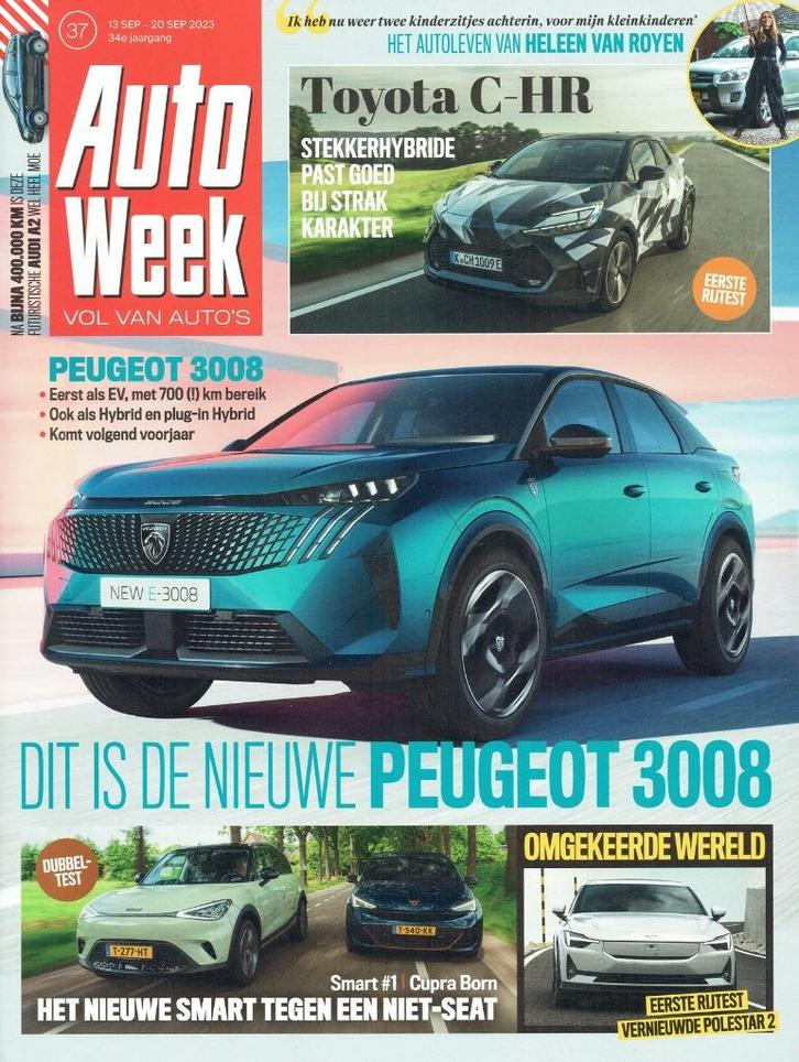 Autoweek 2023 nr. 37 (o.a. Cupra Born & Smart #1), Boeken, Auto's | Folders en Tijdschriften, Gelezen, Algemeen, Verzenden