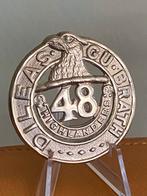 Cap badge 48th Highlanders of Canada, Ophalen of Verzenden, Engeland, Embleem of Badge