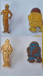 2x set Star Wars pins r2d2 en c3po Disney, Ophalen of Verzenden