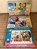 Puzzel Set: Peppa Pig, Frozen, Pluk, Kinderen en Baby's, Speelgoed | Kinderpuzzels, Ophalen of Verzenden, Meer dan 50 stukjes