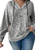 Trui Lena Grijs (44-52), Verzenden, Nieuw, Grijs, Trui of Vest