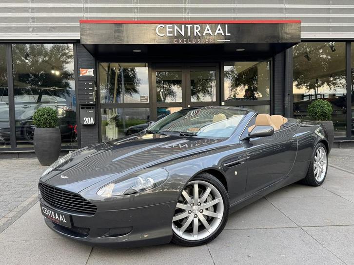 Aston Martin DB9 Volante 5.9 V12|Dealer Maintained|Leder|Pdc, Auto's, Aston Martin, Bedrijf, Te koop, DB9, Cruise Control, Lederen bekleding