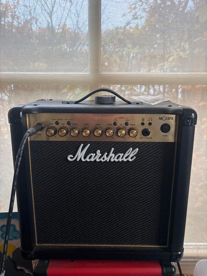 Marshall MG15FX Gitaarversterker, Muziek en Instrumenten, Versterkers | Bas en Gitaar, Zo goed als nieuw, Gitaar, Minder dan 50 watt