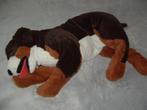 IKEA HOND HOPPIG GROTE UITVOERING PLUCHE DONKERBRUIN/BRUIN, Verzenden, Nieuw, Hond