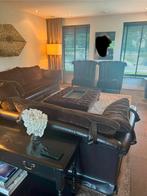 2 banken , met 2 fauteuil, salontafel en kleed, Huis en Inrichting, Ophalen, Gebruikt, Suikertuin klassiek