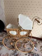 Antieke porseleinen pop met kinderwagen, Ophalen