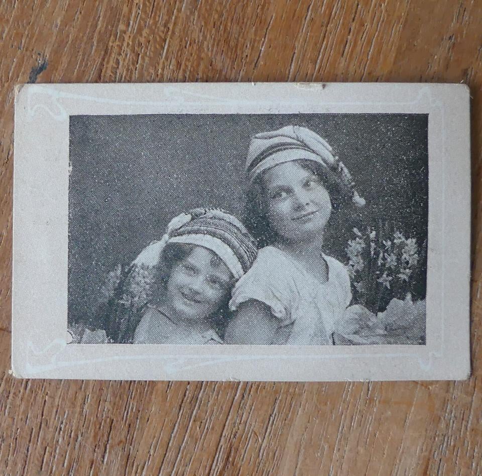 Weduwe P. Heuvel koffie thee oud plaatje foto, Ophalen of Verzenden, Gebruikt, Plaatje