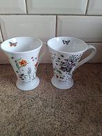 Twee Janneke Brinkman mokken, Huis en Inrichting, Keuken | Servies, Ophalen of Verzenden, Zo goed als nieuw, Overige stijlen, Kop(pen) en/of Schotel(s)