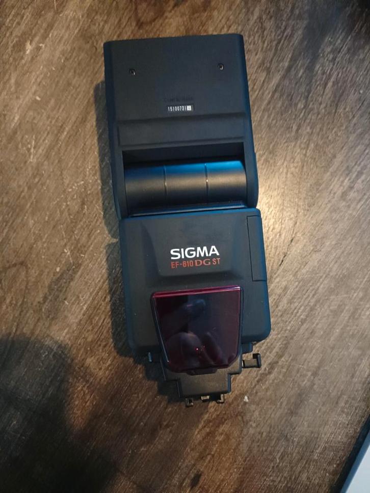 flitser Sigma EF-610 DG st, Audio, Tv en Foto, Fotografie | Flitsers, Gebruikt, Sigma, Kantelbaar, Ophalen of Verzenden