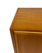 Vintage Kastje Compact Dressoir Jaren 60 Fineer, Vintage, 50 tot 100 cm, 25 tot 50 cm, Overige houtsoorten