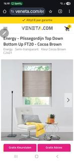 5 Plissé Gordijnen Bottom Up Down - Cottage White, Gebruikt, 100 tot 150 cm, Ophalen of Verzenden, Crème