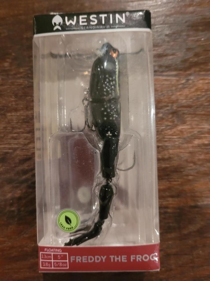 Westin Freddy the Frog - Nieuw in verpakking!, Watersport en Boten, Hengelsport | Roofvissen, Nieuw, Overige typen, Ophalen of Verzenden