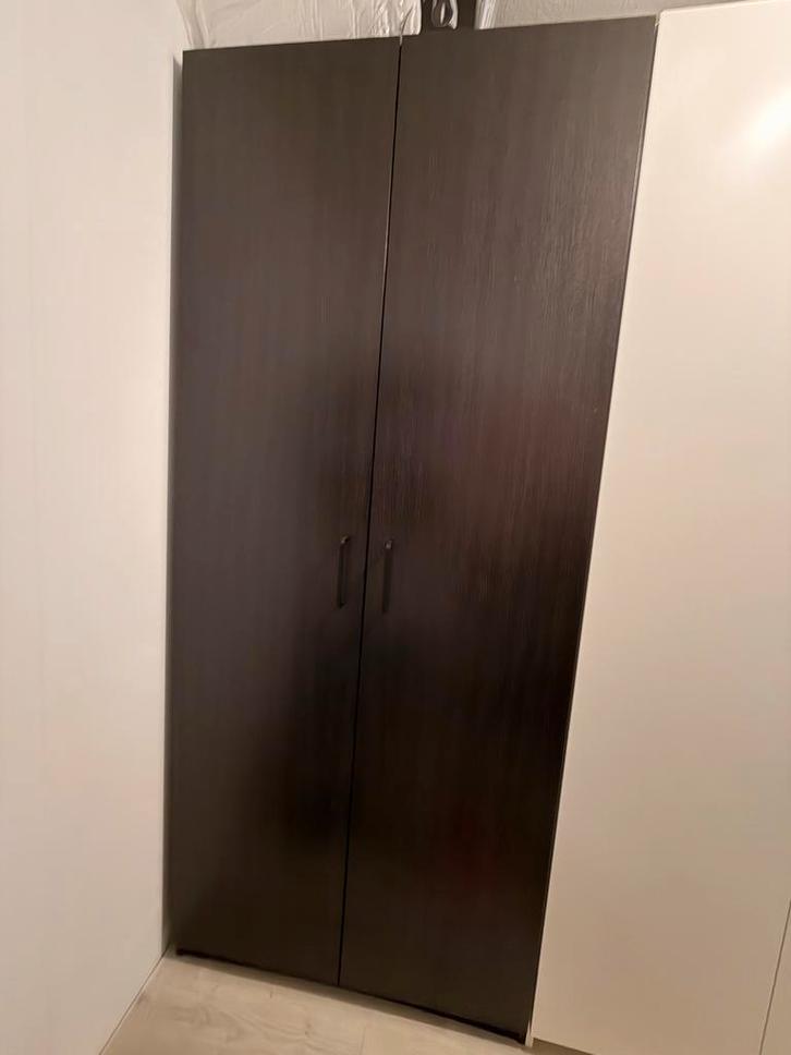 IKEA pax kast Donker, Huis en Inrichting, Kasten | Kledingkasten, Gebruikt, 200 cm of meer, 100 tot 150 cm, 50 tot 75 cm, Met deur(en)