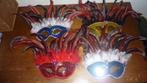 carnaval, masker, carnavalsmasker, verkleden, Carnaval, Ophalen of Verzenden, Zo goed als nieuw, Accessoires