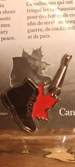 Canadese Boot Herdenkingsspeld, Verzamelen, Speldjes, Pins en Buttons, Ophalen of Verzenden, Nieuw, Overige onderwerpen, Speldje of Pin