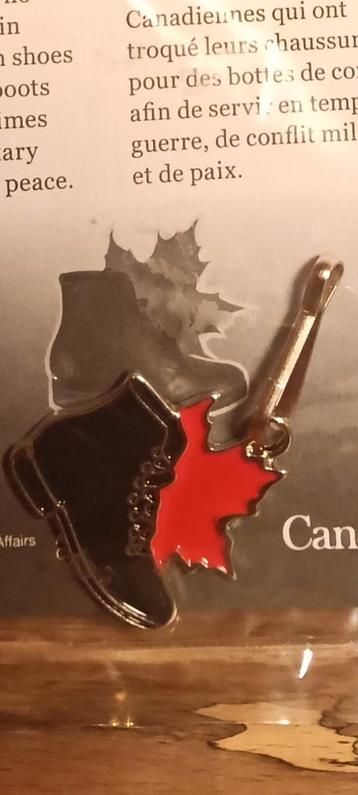 Canadese Boot Herdenkingsspeld beschikbaar voor biedingen