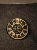 Industriële klok, Huis en Inrichting, Woonaccessoires | Klokken, Ophalen, Zo goed als nieuw, Wandklok