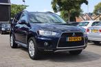 Mitsubishi Outlander 2.0 INSTYLE | AUTOMAAT | LEDER | TREKHA, Auto's, Mitsubishi, 4 cilinders, Blauw, Bedrijf, Open dak