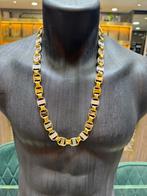 18KT Goud - 79.93 Gram - Ketting - PLATTE MAGNUM, Ophalen, Nieuw, Goud