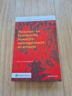 Personen- en familierecht huwelijksvermogensrecht erfrecht, Gelezen, Sociale wetenschap, Ophalen of Verzenden, Wolters Kluwer