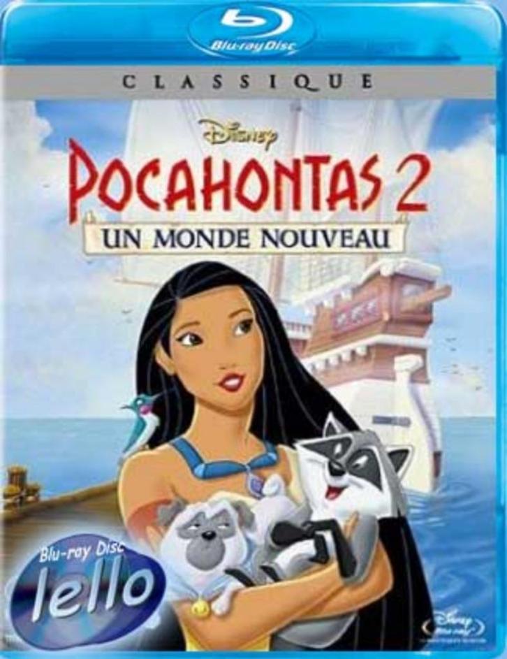 Blu-ray Disney's Pocahontas 2: Journey to a New World '98 FR, Cd's en Dvd's, Blu-ray, Nieuw in verpakking, Tekenfilms en Animatie
