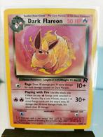 Dark Flareon - Team Rocket - Pokémonkaart, Hobby en Vrije tijd, Verzamelkaartspellen | Pokémon, Ophalen of Verzenden, Gebruikt