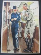 WO2 postkaart - Frauen schaffen für euch, Verzenden, Landmacht, Duitsland, Foto of Poster