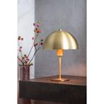 Light and living tafellamp Merel retro goud antiek brass, Huis en Inrichting, Ophalen of Verzenden, Zo goed als nieuw, Metaal