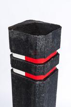 Diamantkoppaal kunststof 145x145x1400mm met reflectors, Tuin en Terras, Palen, Balken en Planken, Ophalen of Verzenden, Nieuw