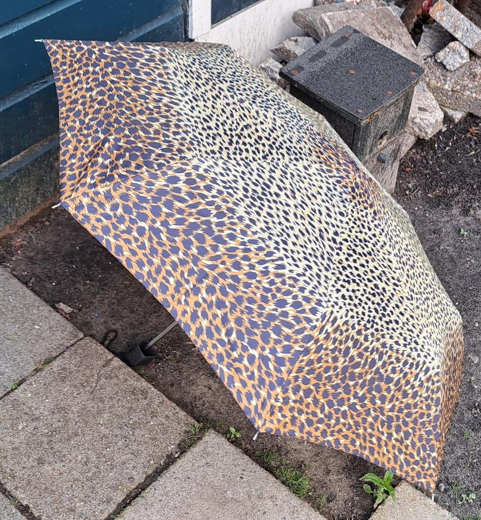 te koop tijger kleur paraplu 1 meter in doorsnee, Ophalen of Verzenden, Nieuw, Overige kleuren
