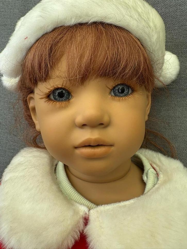 Annette Himstedt Lilliane liliane ong 68cm., Verzamelen, Poppen, Gebruikt, Pop, Levensecht of Reborn, Ophalen of Verzenden