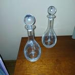 Kristal Karaffen Set, Huis en Inrichting, Wit, Ophalen of Verzenden, Minder dan 50 cm, Glas