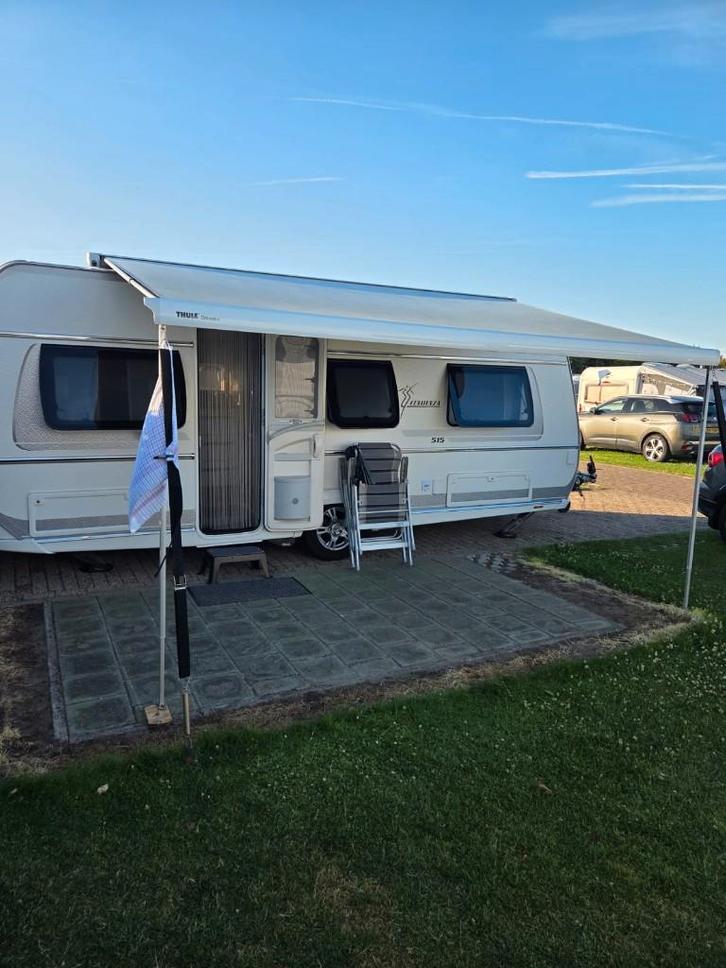 Thule cassette luifel 6300 4 mtr breed, Caravans en Kamperen, Caravan accessoires, Zo goed als nieuw, Ophalen of Verzenden