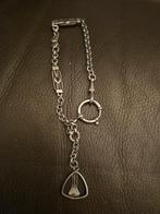 Victoriaanse zilveren zakhorloge ketting, Antiek en Kunst, Ophalen of Verzenden, Zilver