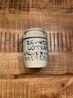 Antieke Aardewerk Pot Amsterdam Lotz & Zoon Kalverstraat. Un, Ophalen