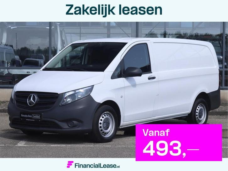 Mercedes-Benz Vito 114 CDI L2 | AIRCO/NAVI/CAMERA/DISTRONIC, Auto's, Bestelauto's, Bedrijf, Lease, Financial lease, Mercedes-Benz Certified