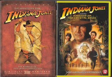 4DVD-box Indiana Jones + "Kingdom of the crystal skull" beschikbaar voor biedingen