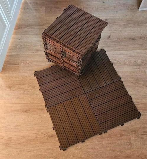 57x terrastegels WPC composiet kliksysteem balkon tegels, Tuin en Terras, Terrasdelen en Vlonders, Zo goed als nieuw, Hout, Ophalen of Verzenden
