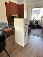 Ladekast IKEA Alex - Wit - 9 lades, Huis en Inrichting, Ophalen, Gebruikt, 5 laden of meer, 100 tot 150 cm