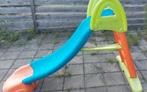 Feber glijbaan met aansluiting tuinslang, Ophalen, Gebruikt, Glijbaan