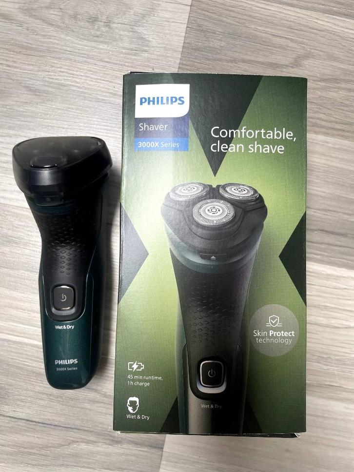 Scheerapparaat Philips 3000X series, Witgoed en Apparatuur, Persoonlijke-verzorgingsapparatuur, Zo goed als nieuw, Scheren en Epileren