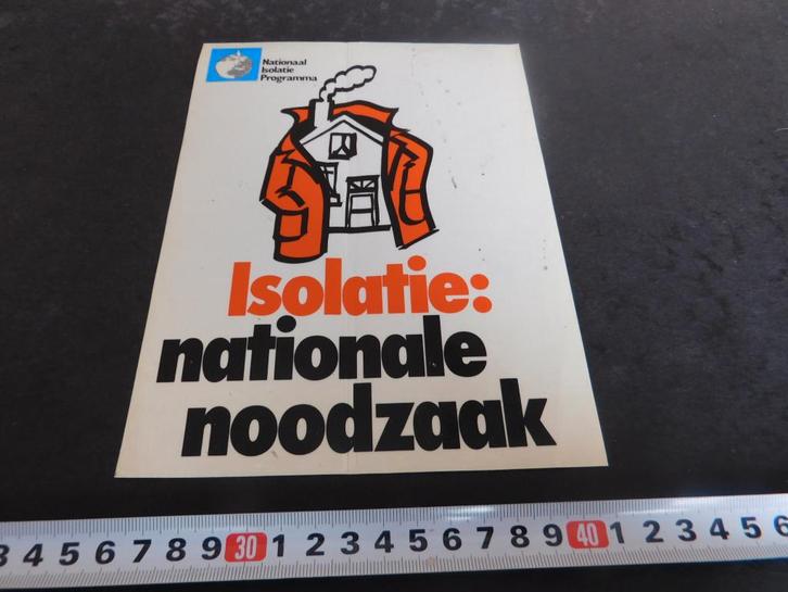 sticker Isolatie: nationale noodzaak, Verzamelen, Stickers, Zo goed als nieuw, Ophalen