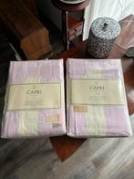 Riviera Maison Capri Dekbedovertrek Roze 240x220 (2 stuks), Dekbedovertrek, Ophalen of Verzenden, Roze, Nieuw