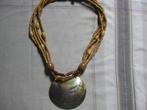 ketting met mooie schelp, Verzenden, Zo goed als nieuw, Steen of Mineraal