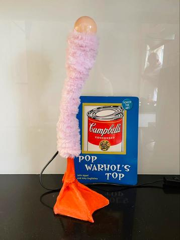 Vintage 1980’s POP ART Lamp DUCK BIRD FOOT beschikbaar voor biedingen