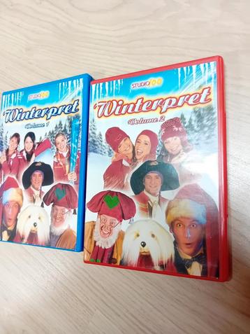 2x dvd Winterpret deel 1 en 2 beschikbaar voor biedingen