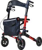 Dubbel inklapbare, lichtgewicht rollator met comfort banden, 2020 rollator, Nieuw, Ophalen of Verzenden, 2020 rollator