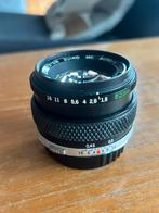 Olympus OM-System Zuiko Auto-S 50mm f/1.8 lens, Verzenden, Zo goed als nieuw, Standaardlens